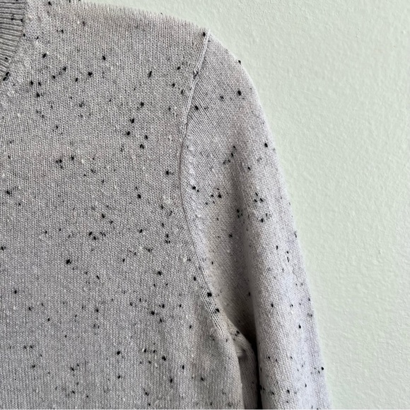 Everlane The 100% Cashmere Crew Neck Speckled Sweater Size Small - Picture 3 of 9